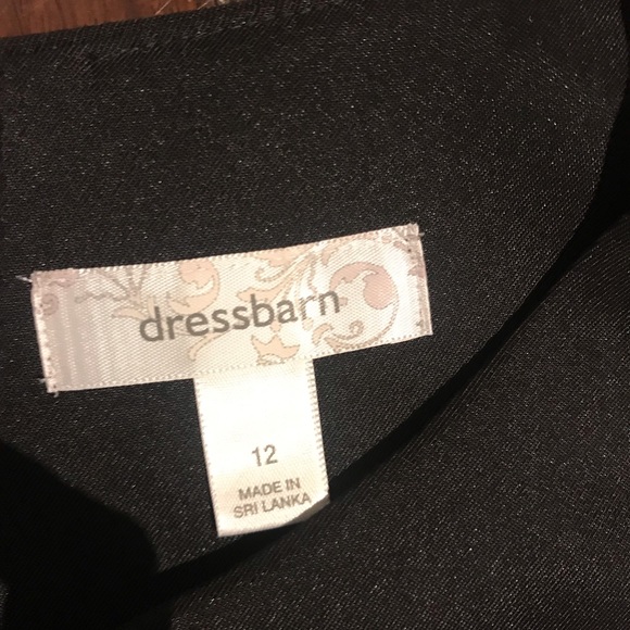 Knee high Black dress with front zipper detail - Picture 4 of 4